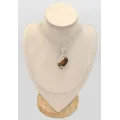 Rare Pendentif Cuivre sur Agate forme libre - Bijoux en Cuivre sur Agate