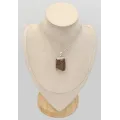 Pendentif Cuivre sur Agate rectangulaire 22 gr - Bijoux en Cuivre sur Agate