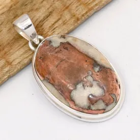Rare Pendentif Cuivre sur Agate ovale 22 gr - Bijoux en Cuivre sur Agate