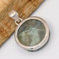Pendentif Azurite Boulder forme ronde - Pendentifs pierres naturelles