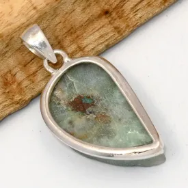 Gros Pendentif Azurite Boulder forme larme - Pendentifs pierres naturelles