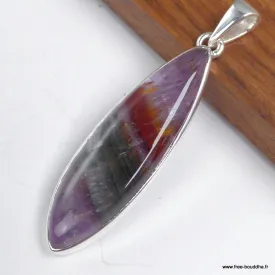 Pendentif Cacochynite super seven marquise 5,3 cm - Pendentifs pierres naturelles