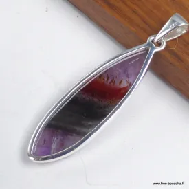 Pendentif Cacochynite super seven marquise 5,3 cm - Pendentifs pierres naturelles