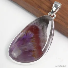 Pendentif Super Seven forme libre grade AAA 4,5 cm - Pendentifs pierres naturelles