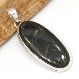 Pendentif Nuumite ovale allongé grade AAA - Pendentifs pierres naturelles