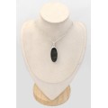 Pendentif Nuumite ovale allongé grade AAA - Pendentifs pierres naturelles