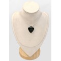 Pendentif Nuumite triangulaire Moldavite grade AAA - Pendentifs pierres naturelles
