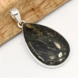 Pendentif Nuumite goutte Authentique grade AAA - Pendentifs pierres naturelles