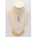 Pendentif Phosphosidérite marquise argent 925 - Pendentifs pierres naturelles