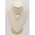 Pendentif pierre Aragonite bleue verte ovale, Pakistan - Pendentifs pierres naturelles