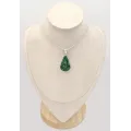 Pendentif Authentique Malachite forme goutte - Pendentifs pierres naturelles
