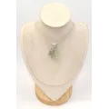 Pendentif pierre Améthyste verte brute serti griffes - Pendentifs pierres naturelles