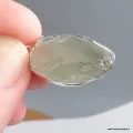 Pendentif argent Améthyste verte brute serti clos - Pendentifs pierres naturelles