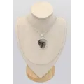Grand Pendentif Montana authentique semi-ovale - Bijoux en Agate