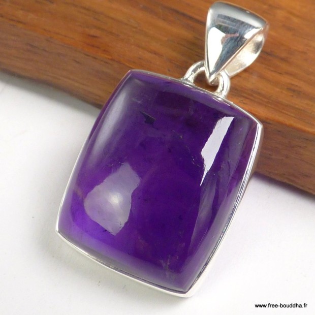 Pendentif Améthyste AAA · éclat violet profond - Pendentifs pierres naturelles