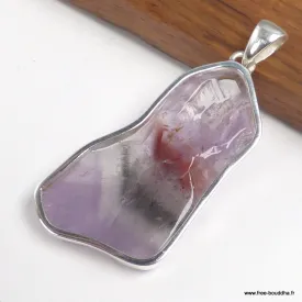 Grand Pendentif Cacoxenite Super seven tranche 5,4 cm - Bijoux en Cacochynite Super Seven
