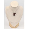 Pendentif Cacochynite Cacoxenite tranche en pointe - Bijoux en Cacochynite Super Seven
