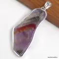 Grand Pendentif Cacochynite Super seven 5,9 cm forme libre - Bijoux en Cacochynite Super Seven