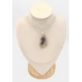 Pendentif Agate de Botswana naturelle tranche - Bijoux en Agate de Botswana