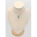 Petit pendentif Turquoise Kingman brute forme libre - Bijoux en Turquoise Kingman
