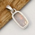 Pendentif Opale éthiopienne Welo rectangulaire - Bijoux en Opale Ethiopienne