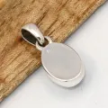 Pendentif Opale éthiopienne bleu mauve - Bijoux en Opale Ethiopienne