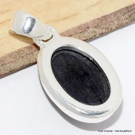 Pendentif Black Star Diopside ou Diopside étoilée - Bijoux en Black Star Diopside