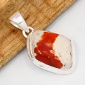 Opale de Feu Mexicaine sur Roche-Mère - Argent 925