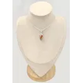 Opale de Feu Mexicaine Naturelle - Pendentif Argent 925