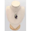 Staurolite Porte-Bonheur - Pendentif Argent 925 Massif
