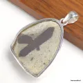 Pendentif Staurolite Authentique – Argent Massif 925 - Bijoux en Staurolite