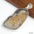 Grand Pendentif pierre Staurolite porte-bonheur - Bijoux en Staurolite