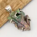 Quartz Bismuth Multicolore, Traitement Lab PVD – Argent 925