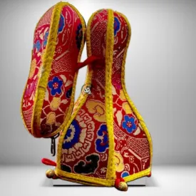 Housse de protection pour cloche tibétaine et dorjé