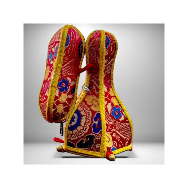 Housse de protection pour cloche tibétaine et dorjé - Cloche tibétaine et dorjé tibétain