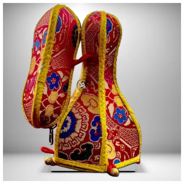 Housse de protection pour cloche tibétaine et dorjé - Cloche tibétaine et dorjé tibétain
