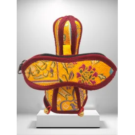 Housse de protection pour cloche tibétaine et dorjé - Cloche tibétaine et dorjé tibétain
