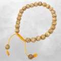 Bracelet mala en graines de lotus – 27 perles authentiques – Népal