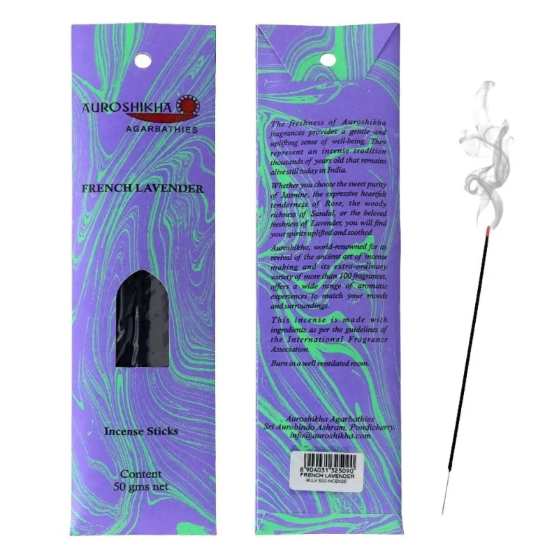 Encens Lavande française Auroshikha – Bio | 10 g