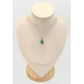 Pendentif Chrysoprase forme libre - Pierre naturelle - Bijoux en Chrysoprase