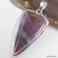 Pendentif Super Seven cacoxénite 5 cm grade AAA - Argent 925 - Pendentifs pierres naturelles