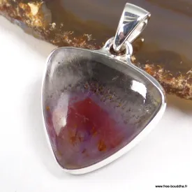 Pendentif Super seven grade AAA - Triangulaire - Bijoux en Cacochynite Super Seven