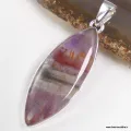 Pendentif marquise Cacochynite Super Seven contrastée - Pendentifs pierres naturelles