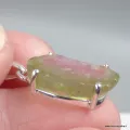 Pendentif Tourmaline Melon authentique - Pierre RARE - Bijoux en Tourmaline Melon d'eau