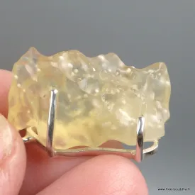 Pendentif Verre de Libye Authentique forme libre - Pendentifs pierres naturelles
