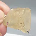 Pendentif Verre de Libye à inclusions visibles – Argent 925 - Pendentifs pierres naturelles