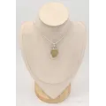 Petit pendentif Verre de Libye brut – Argent 925 poinçonné - Pendentifs pierres naturelles