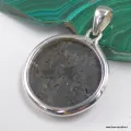 Gros Pendentif Nuumite Authentique ronde - Groënland - Pendentifs pierres naturelles
