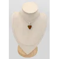 Pendentif Ammolite du Canada triangulaire grade AAA - Pendentifs pierres naturelles