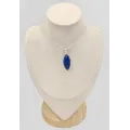 Pendentif Lapis lazuli marquise argent 925 - Bijoux en Lapis-lazuli